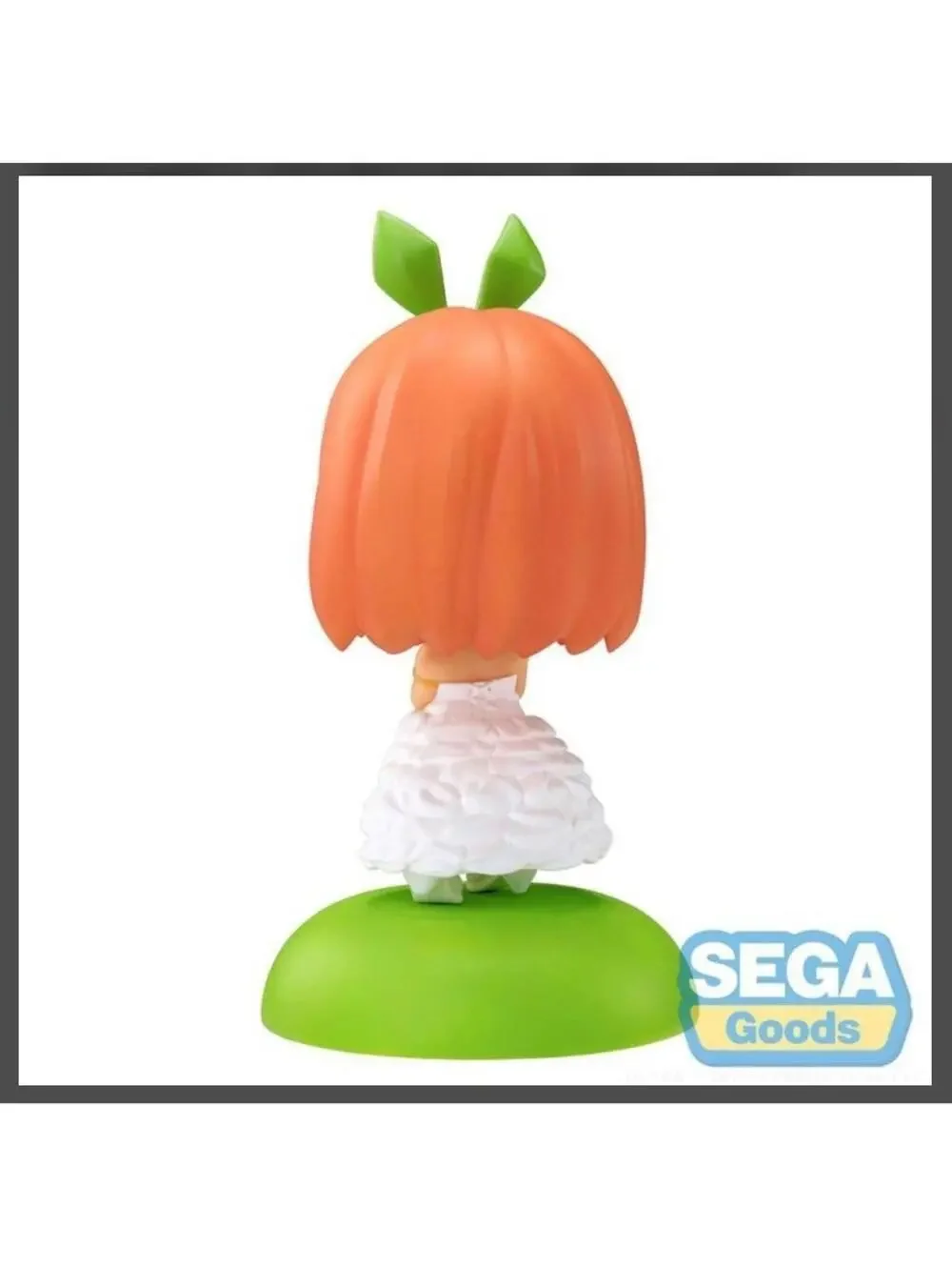 Sega Chubby Collection Figure Yotsuba Nakano White Orange Excellent Anime Movie